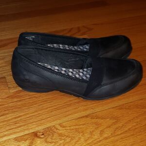 Skechers Black leather loafers